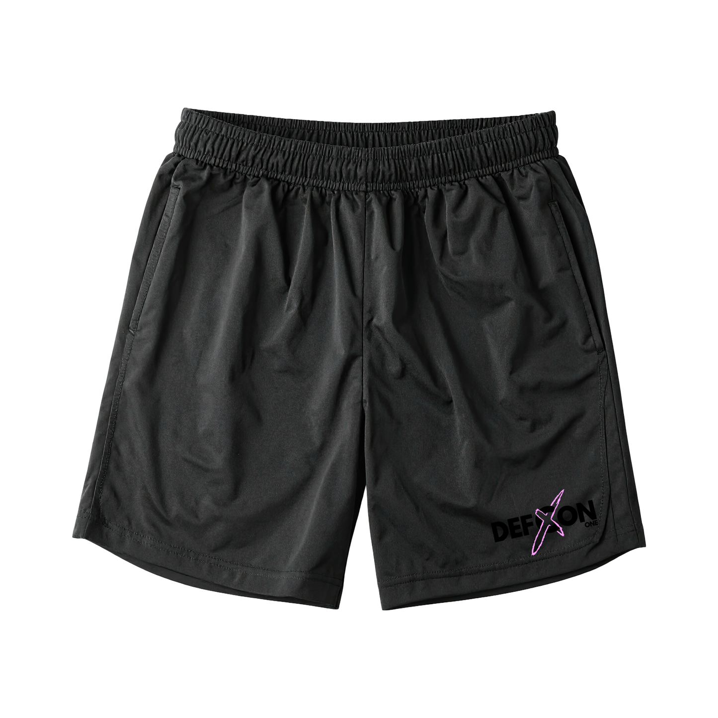 Short Defcon croix rose