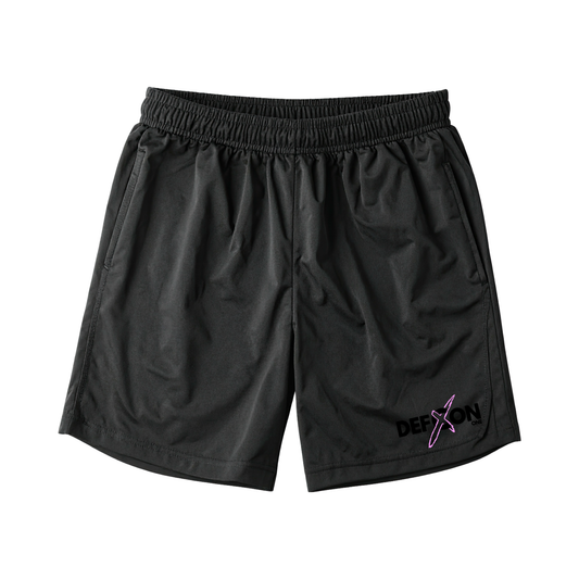 Short Defcon croix rose